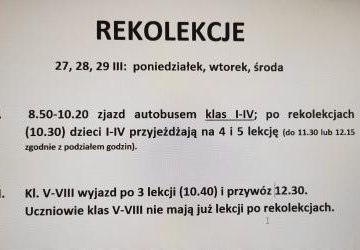 REKOLEKCJE